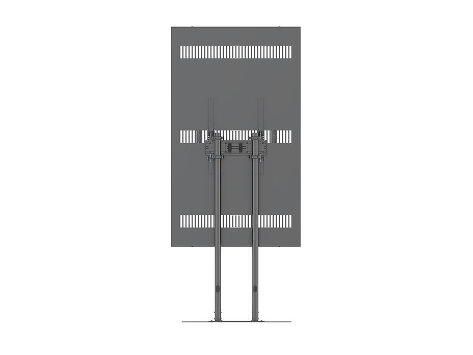 Suporte Display M Pro Series Enclosure 75 Floorbase Dual Pole