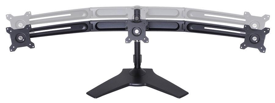 M VESA Desk Triple Stand 15-24