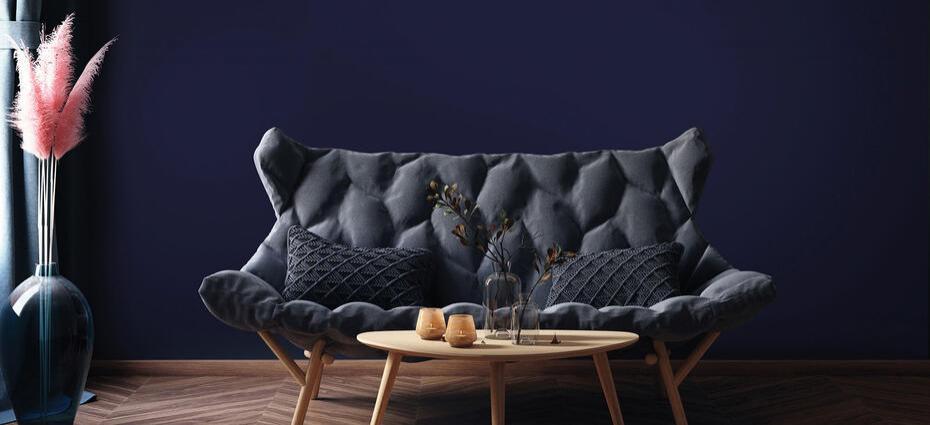 Vinil Design de interiores NF14 Soft Navy Blue
