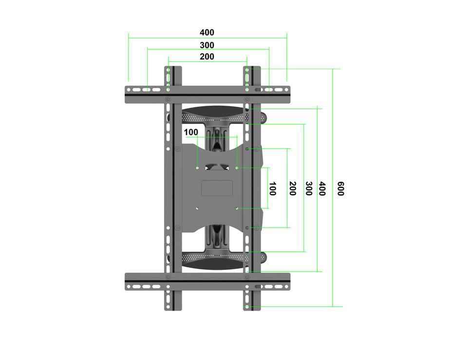 M VESA Extension Kit Full Motion 600x400