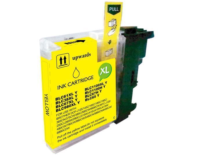 Brother LC1100 Amarelo Compatível