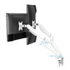 Suporte de Mesa para 2 ecrãs 17-32 DB4132TNR-W