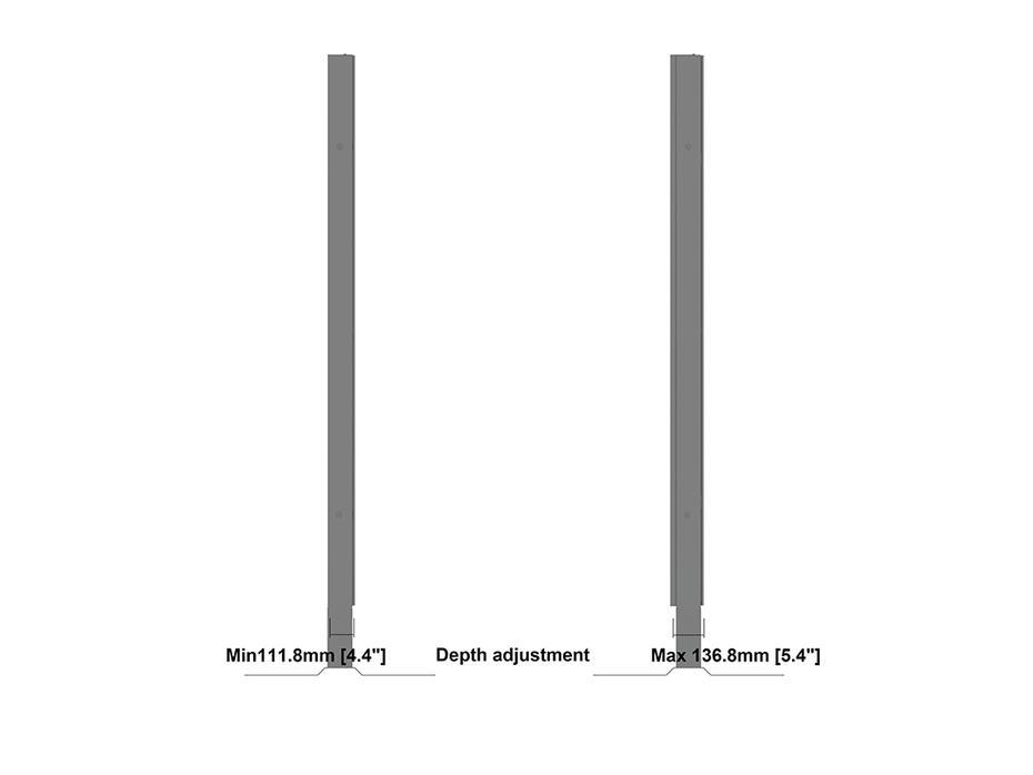 Totem M Pro Series Enclosure 98 Floorbase Covered