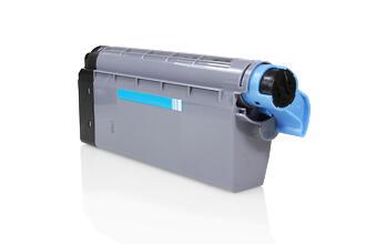 Oki C711 Toner Azul Compatível