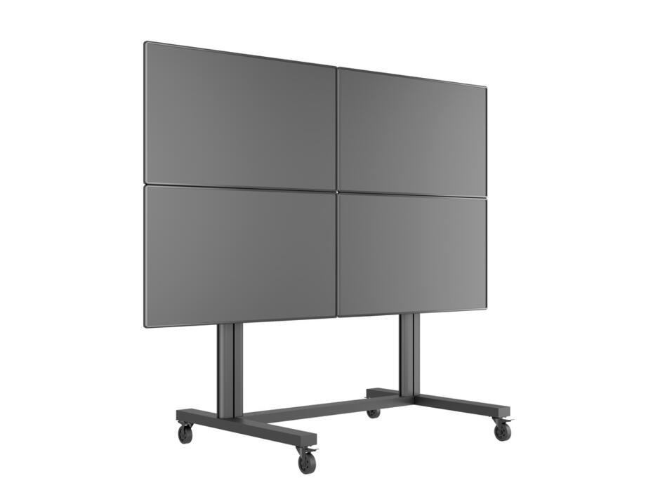 M Public Video Wall Stand 4-Screens 40-55