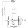 Suporte TV PALLAS 70-6040T