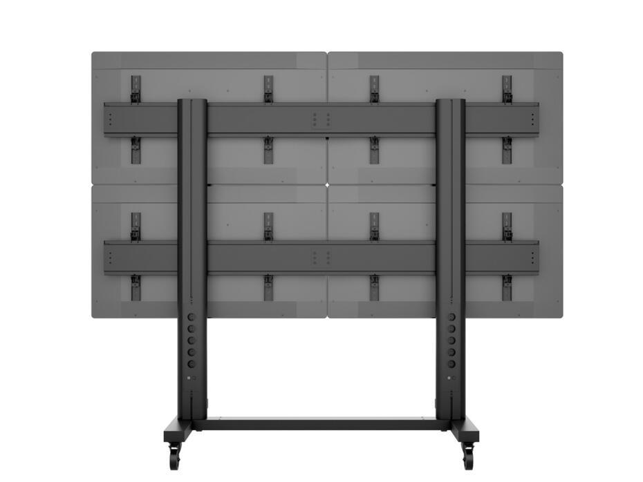 M Public Video Wall Stand 4-Screens 40-55