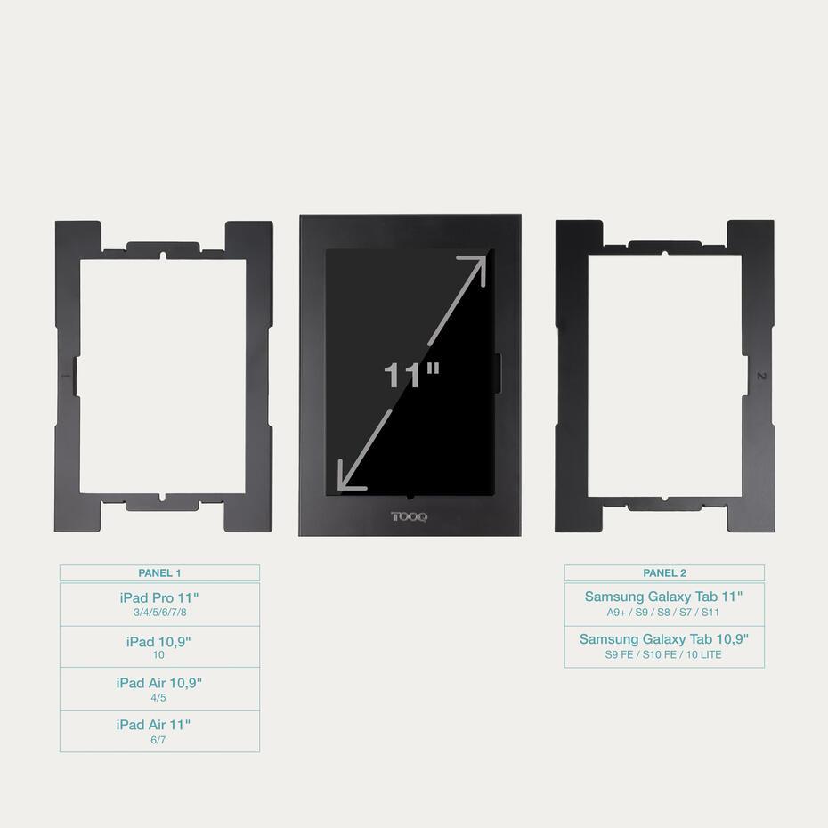 Moldura para Tablet 11.0 TQATTE2601-S-B