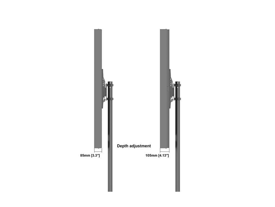 Suporte Display M Pro Series Enclosure 55 Floorbase