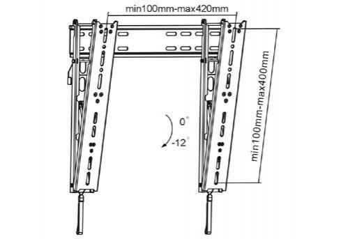 Suporte TV Slim 42-4040T