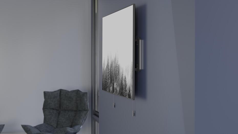 M Universal Wallmount Tilt Large Black