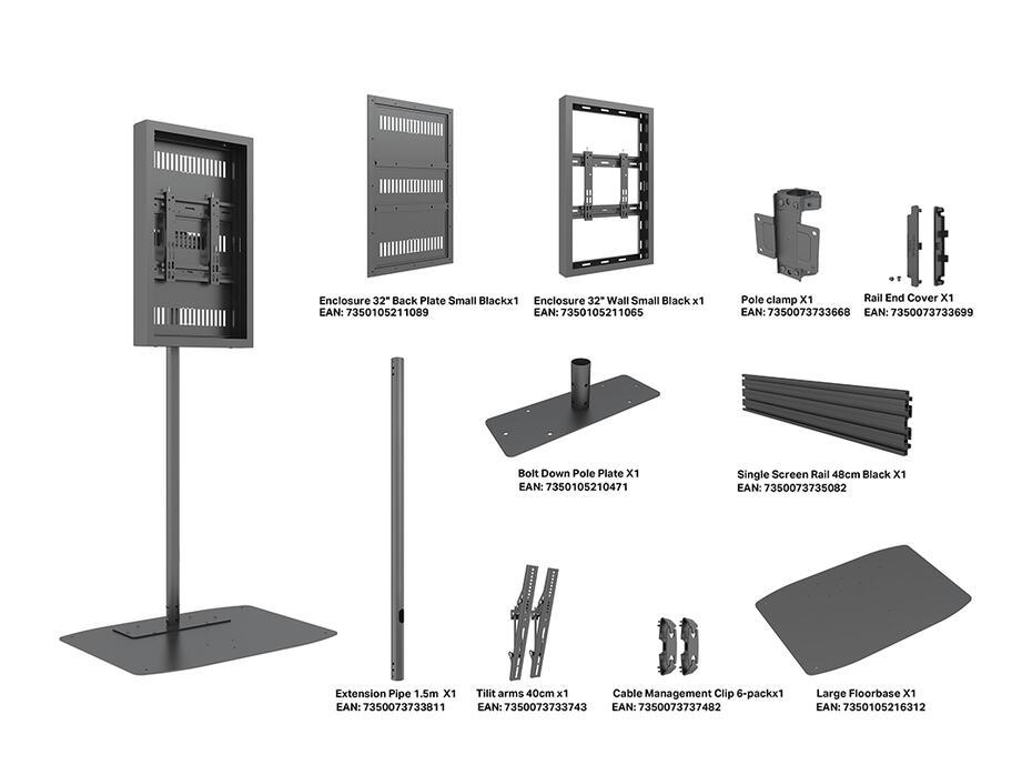 Suporte Display M Pro Series Enclosure 32 Floorbase
