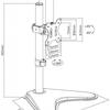 Suporte Flexo Desk Stand 32-1010S