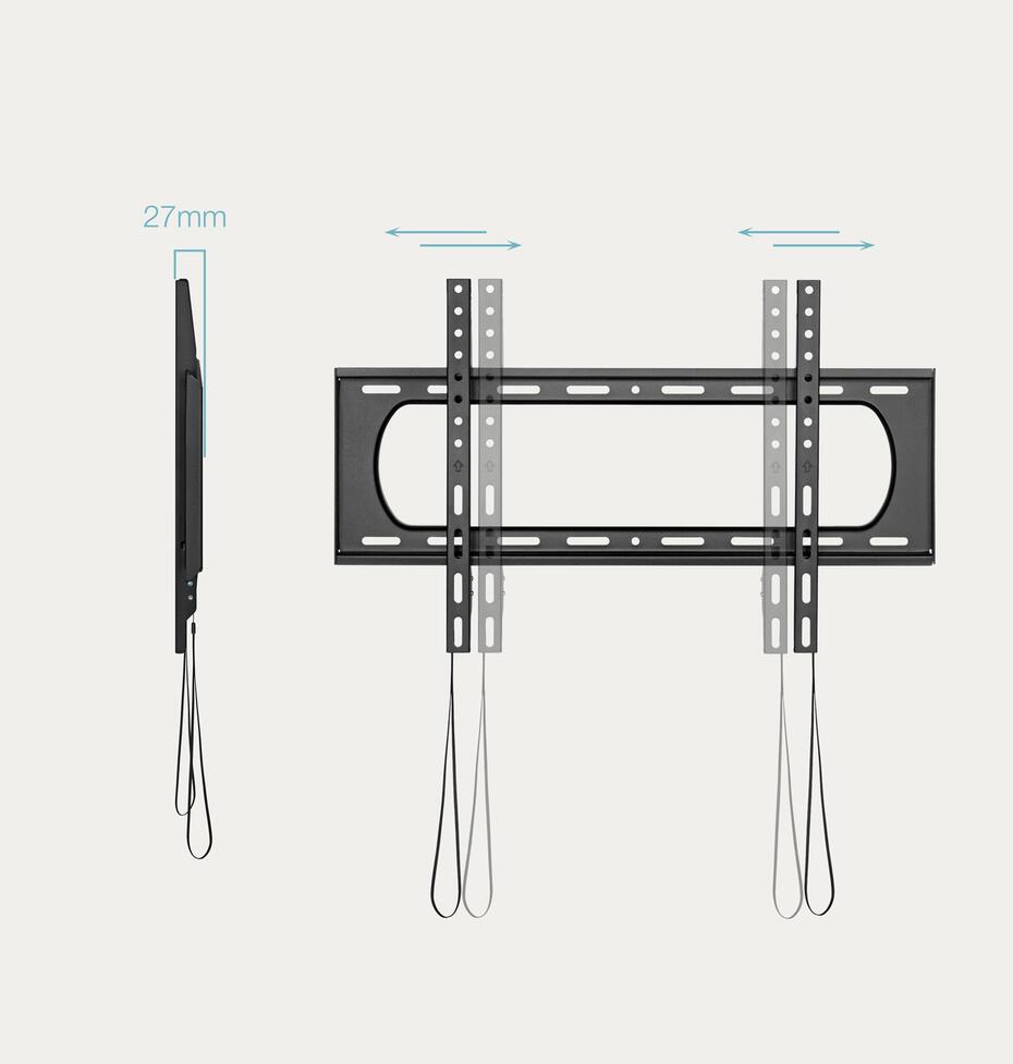 Suporte de Parede para Ecrãs 37-80 LP1084F-B