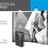 Pop Up GREDOS 3x3 Curvo 