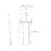 Suporte Motorizado M Wallstand 120kg