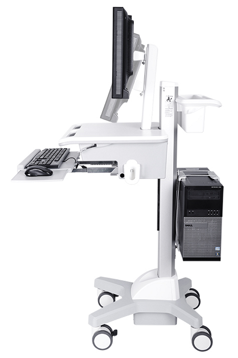 M Universal Workstation Cart DT UPS