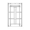 Suporte motorizado TV 55-75 Lift Drop Down