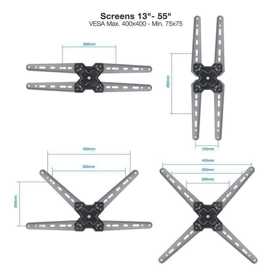 Suporte de Parede para TV 13-55 LP1356TN-B