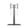 M Public Display Stand 180 HD Single Black Floorbase