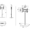 M Display Stand 180 Floorbase B2B