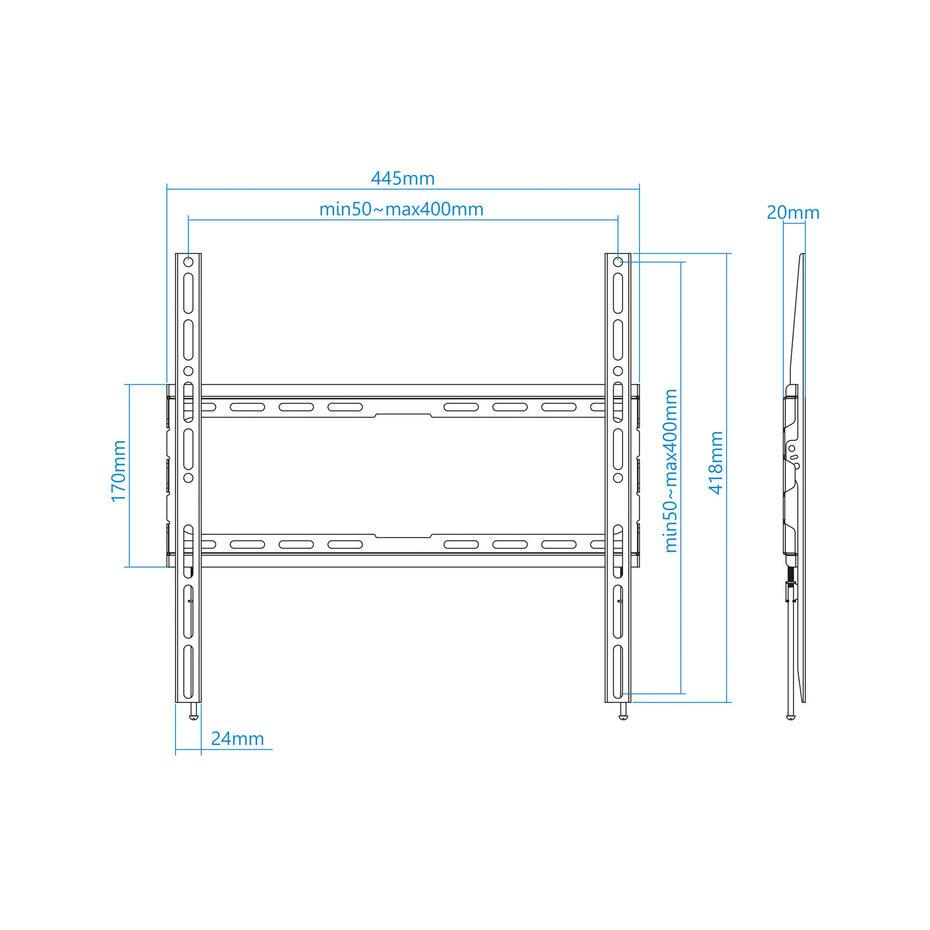 Suporte de Parede para TV 32-70 LP1070F-B