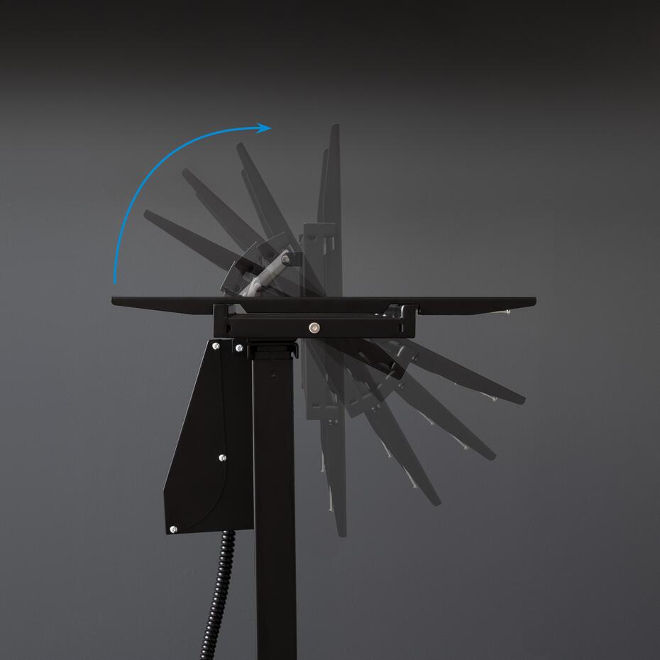 Suporte de Chão Elétrico Uros para TV 52-84