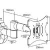 Suporte TV Flexo 40-300B