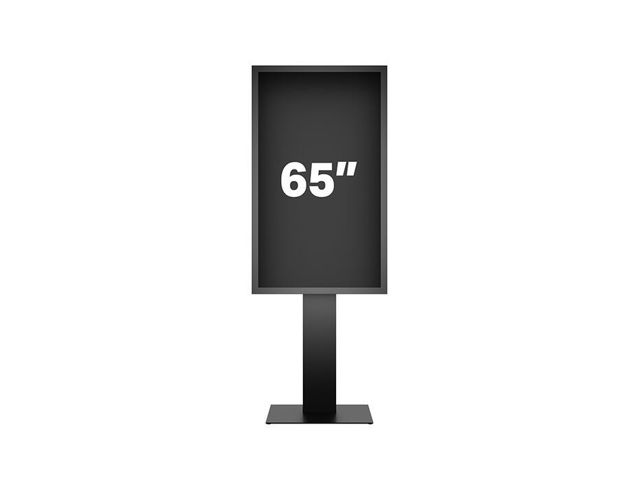 Suporte Display M Pro Series Enclosure 65 Kiosk Alto Brilho Black
