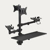 Suporte de Mesa para 2 Ecrãs 17-32 TQPM0003