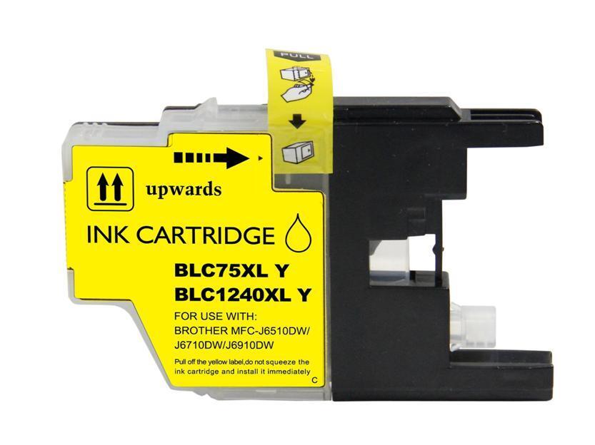 Brother LC1280XL Amarelo Compatível