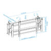 Suporte Videowall para TV 54-70 TQVW5470T