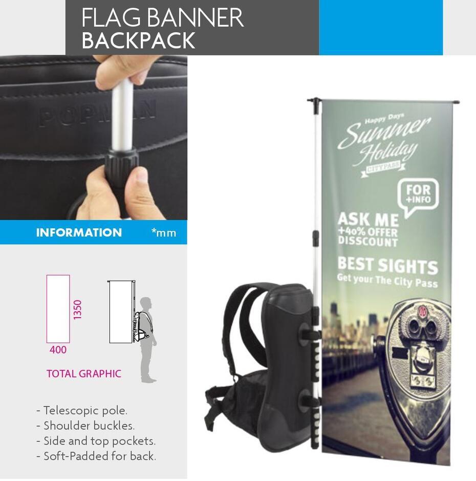 Flag Banner Backpack