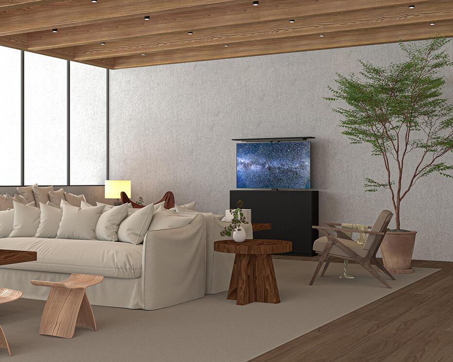 Armário M AV Cabinet TV-Lift 55¨ Slimline