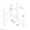 Suporte de parede FPMA-W960 para monitor 23-52