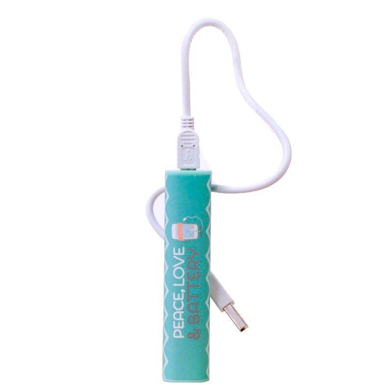 Powerbank 2600 mAh Mr Wonderful Green