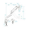 Suporte de Mesa para Ecrãs 13-34 DB1334TNR-B