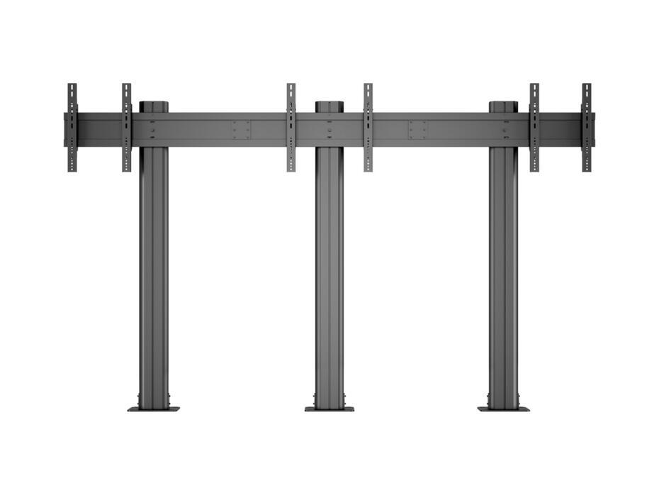 M Public Video Wall Stand 3-screens 40-55