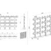 M Public Video Wall Stand 16-Screens 40-55