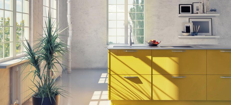 Vinil Design de interiores M8 Bright Yellow