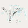 Suporte de Mesa para 2 Ecrãs 17-32 DB1533TNR-B