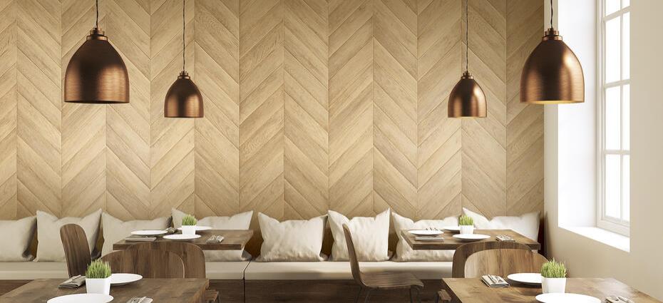 Vinil Design de interiores H50 Light Parquet