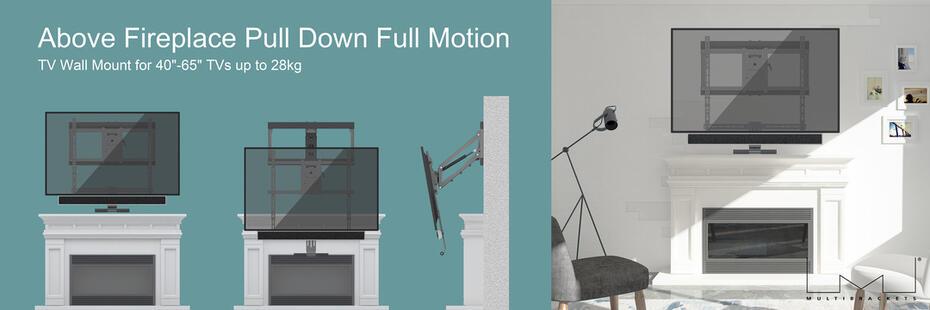 Suporte M Pull Down Full Motion