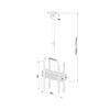 Suporte de teto Pro MBC1UX2P 400x600