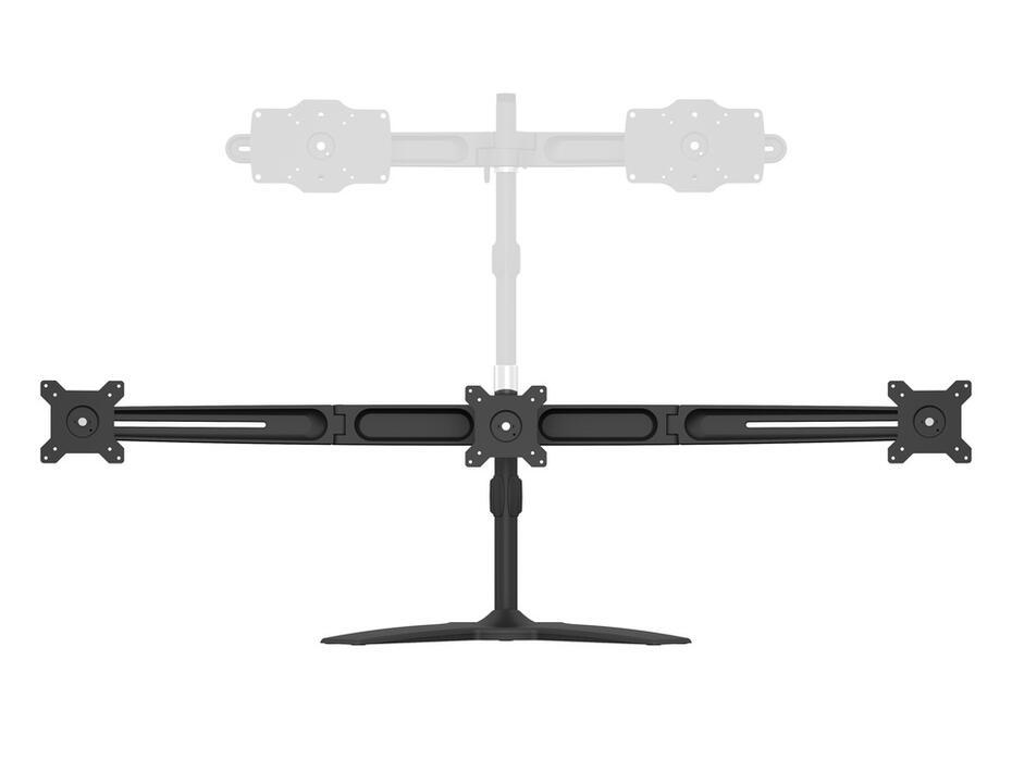 M VESA Desk Triple Stand 15-24