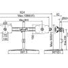 M VESA Dual Stand 24-32