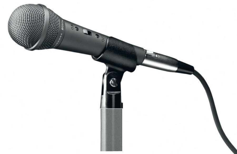 Microfone de Mão Unidirecional LBC2900/20
