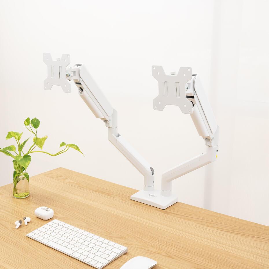 Suporte de Mesa para 2 Ecrãs 13-34 DB1434TNR-W