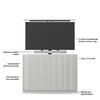 Armário M AV Cabinet TV-Lift 55¨ Slimline