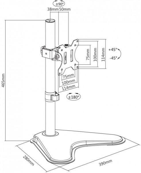 Suporte Flexo Desk Stand 32-1010S